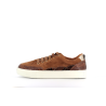 basket en cuir marron