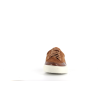 basket en cuir marron