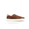 basket en cuir marron