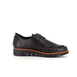 derby a scratch noir en cuir