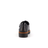 derby a scratch noir en cuir