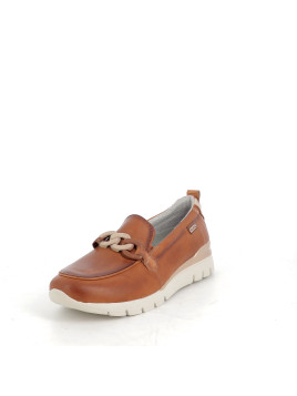 mocassins marrons Pikolinos en cuir