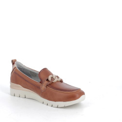mocassins marrons Pikolinos en cuir