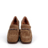 mocassins en cuir daim Mamzelle Derek velours argile