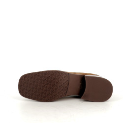 mocassins en cuir daim Mamzelle Derek velours argile