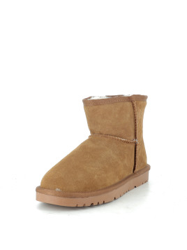 Boots Kelara en Cuir Daim Marron