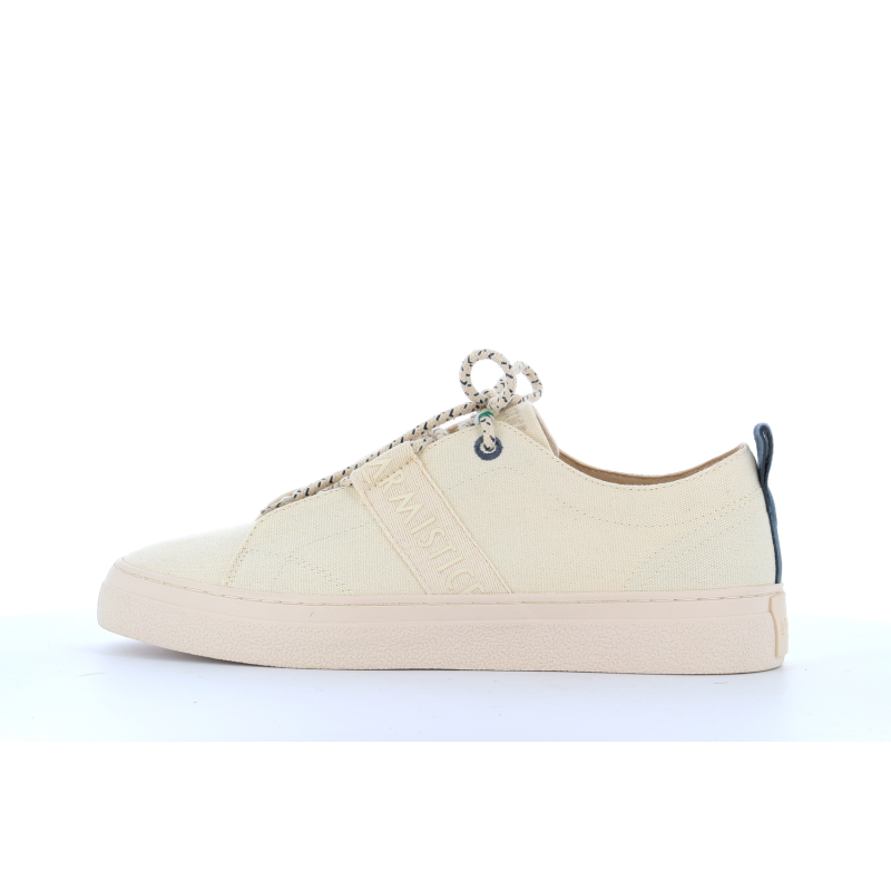basket en toile beige