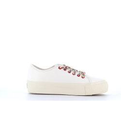 basket en toile blanche