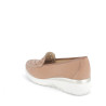 mocassins marron en cuir