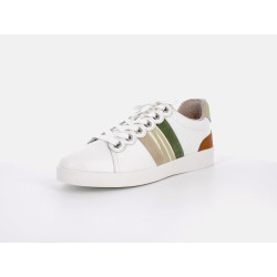 Basket Mamzelle blanches en cuir