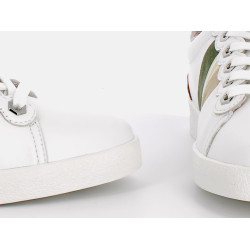 Basket Mamzelle blanches en cuir