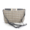 Sac bandoulière en coton bleu Les Tropéziennes