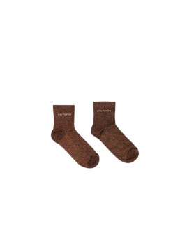 Chaussettes en coton bronze Victoria
