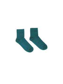 Chaussettes en coton vert Victoria