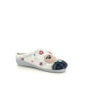 Chaussons Gris À Motifs Semelflex
