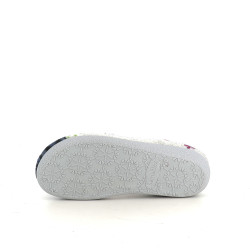Chaussons Gris À Motifs Semelflex