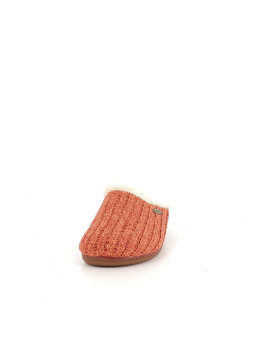 Chaussons en textile orange Semelflex