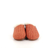 Chaussons en textile orange Semelflex