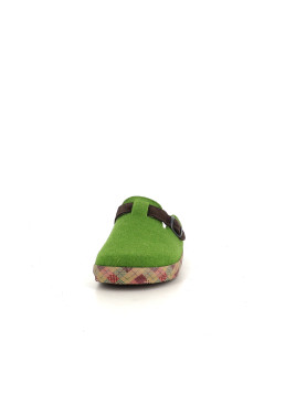 Chaussons verts Semelflex