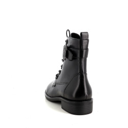 Boots en cuir noir Regrade Le Ciel