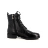 Boots en cuir noir Regrade Le Ciel