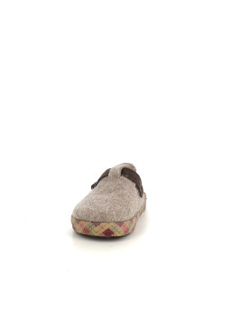 Chaussons beiges Semelflex