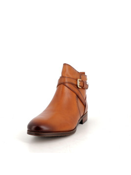 bottines en cuir marron de Pikolinos