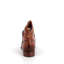 bottines en cuir marron de Pikolinos