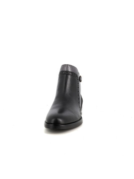 Bottines en cuir noir Pikolinos