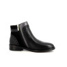 Bottines en cuir noir Pikolinos