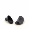 Mules Noires en Cuir avec Coutures Décoratives JOSEF SEIBEL