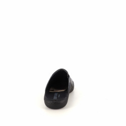 Mules Noires en Cuir avec Coutures Décoratives JOSEF SEIBEL