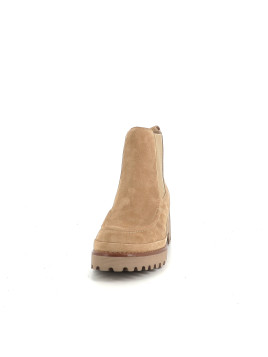 Boots en cuir marron Fugitive