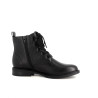 Boots en cuir noir Fugitive