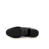 Bottines en cuir noir Emilie Karston