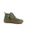 baskets en cuir vert Pedro Torres
