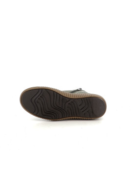 baskets en cuir vert Pedro Torres