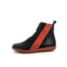Boots en cuir incobuck negro Chacal