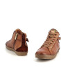 Baskets en cuir marron Pikolinos