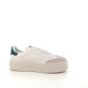 Baskets en cuir blanc Victoria