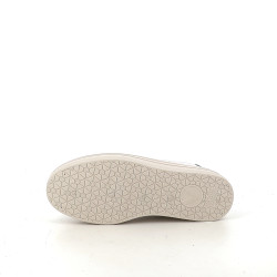 Baskets en cuir blanc Victoria