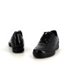Baskets en cuir noir TBS