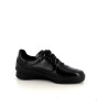 Baskets en cuir noir TBS