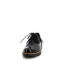 Derbys en cuir noir Géo Reino