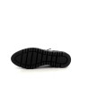 Derbys en cuir noir Géo Reino