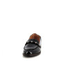 Mocassins en cuir vernis noir Mam'Zelle