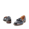 Ballerines en cuir bleu Mam'Zelle