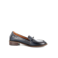 Ballerines en cuir bleu Mam'Zelle