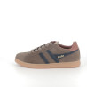 Baskets En Cuir Marron Gola