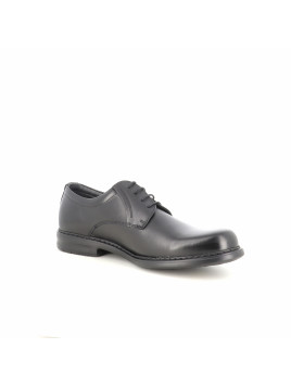Derbys en Cuir Noir FLUCHOS